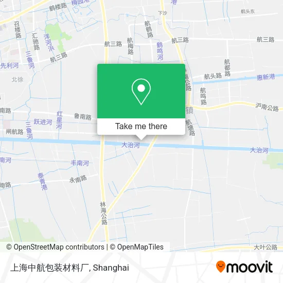 上海中航包装材料厂 map
