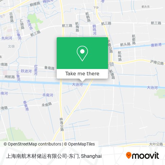 上海南航木材储运有限公司-东门 map