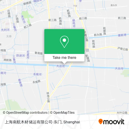 上海南航木材储运有限公司-东门 map