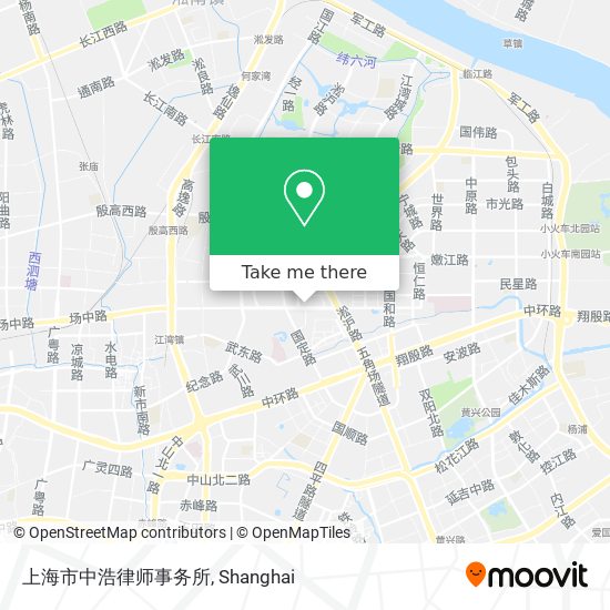 上海市中浩律师事务所 map