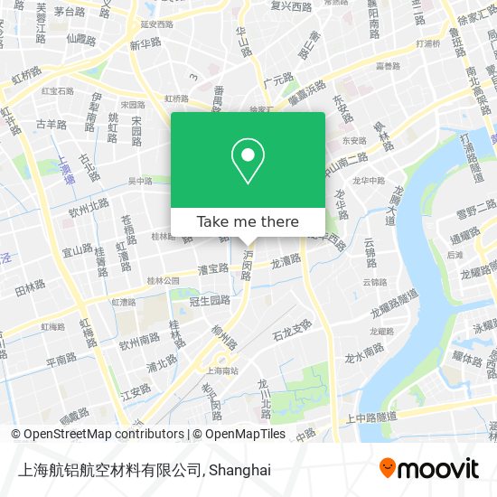 上海航铝航空材料有限公司 map