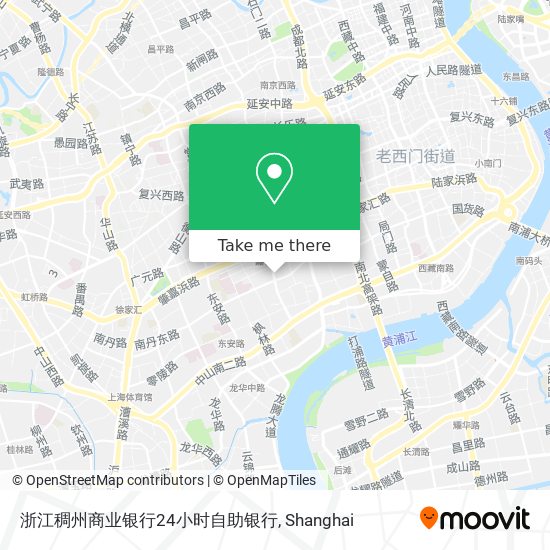 浙江稠州商业银行24小时自助银行 map