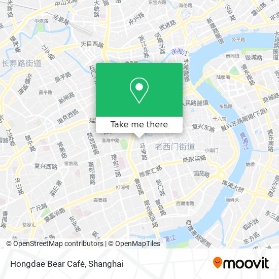 Hongdae Bear Café map