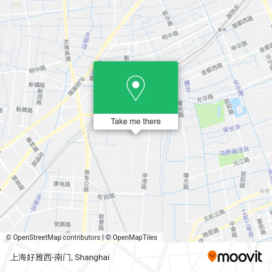 上海好雅西-南门 map