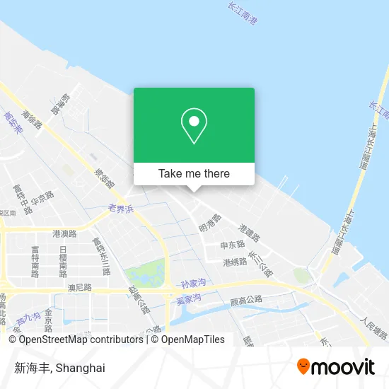 新海丰 map