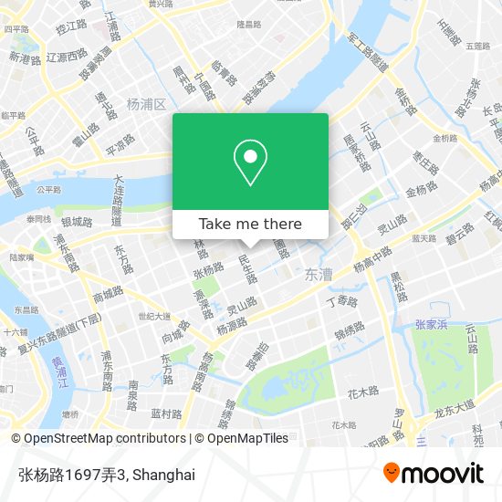 张杨路1697弄3 map