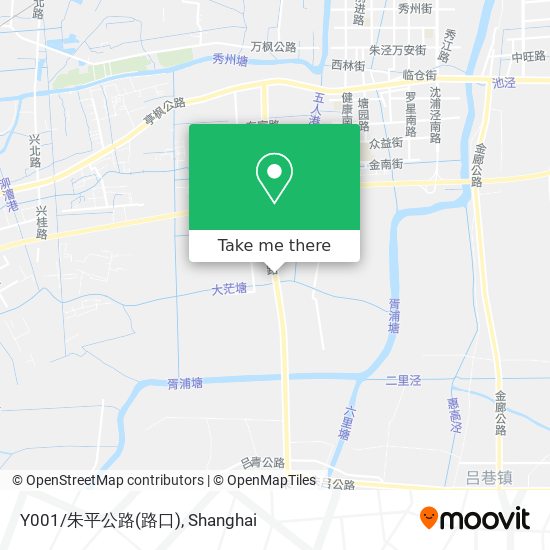 Y001/朱平公路(路口) map