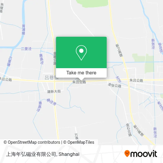 上海年弘磁业有限公司 map