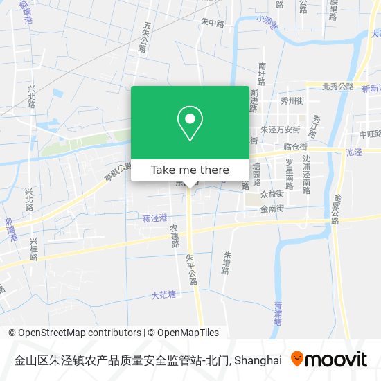 金山区朱泾镇农产品质量安全监管站-北门 map