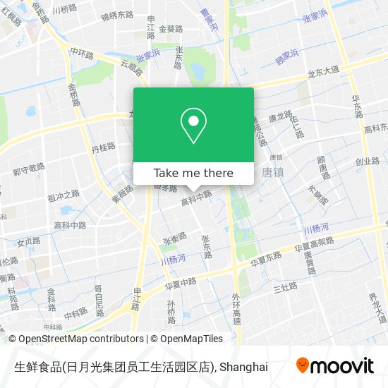 生鲜食品(日月光集团员工生活园区店) map