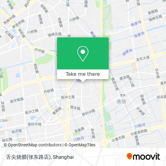 舌尖烧腊(张东路店) map