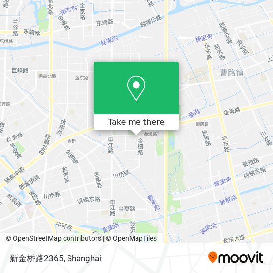 新金桥路2365 map