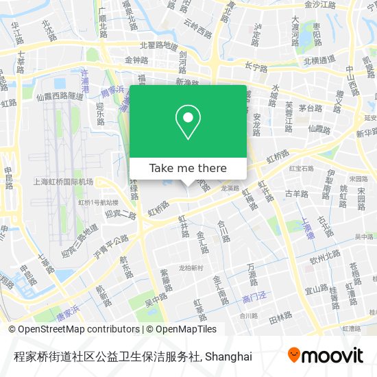 程家桥街道社区公益卫生保洁服务社 map
