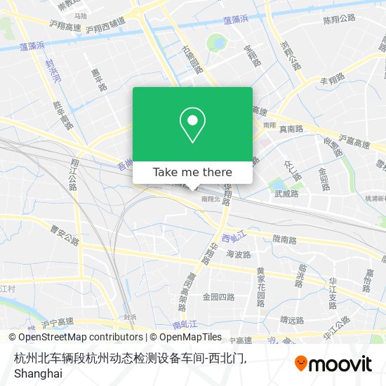 杭州北车辆段杭州动态检测设备车间-西北门 map