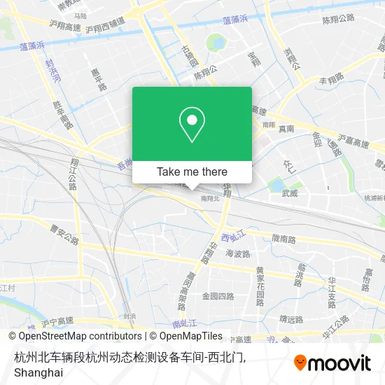杭州北车辆段杭州动态检测设备车间-西北门 map