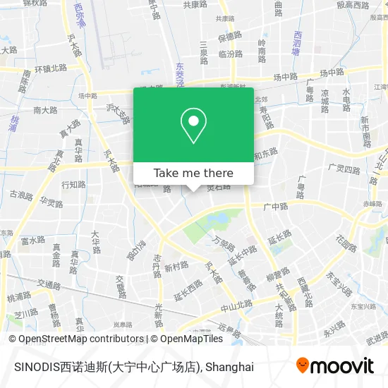 SINODIS西诺迪斯(大宁中心广场店) map
