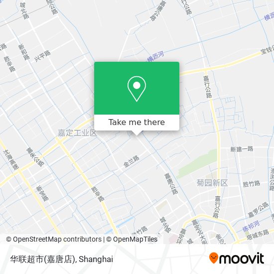 华联超市(嘉唐店) map