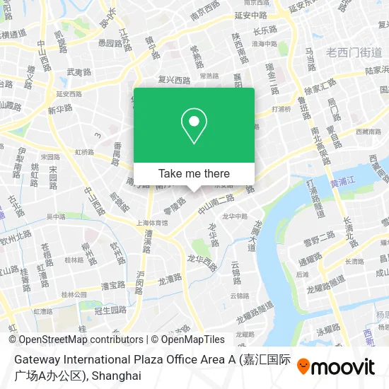 Gateway International Plaza Office Area A (嘉汇国际广场A办公区) map