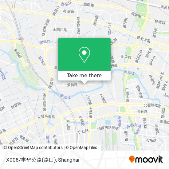 X008/丰华公路(路口) map