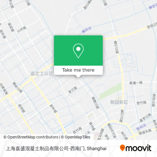 上海嘉盛混凝土制品有限公司-西南门 map