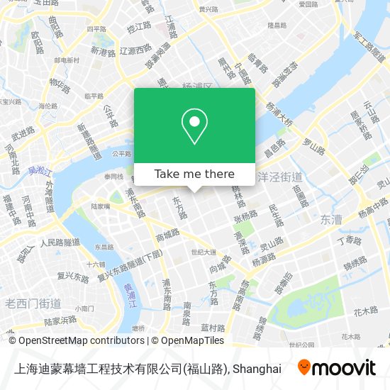 上海迪蒙幕墙工程技术有限公司(福山路) map