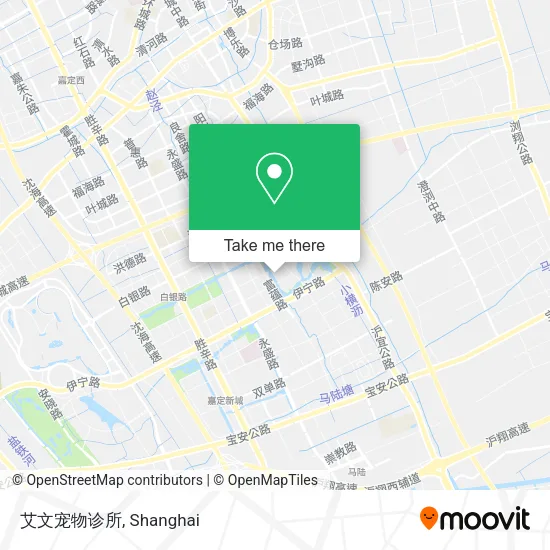 艾文宠物诊所 map