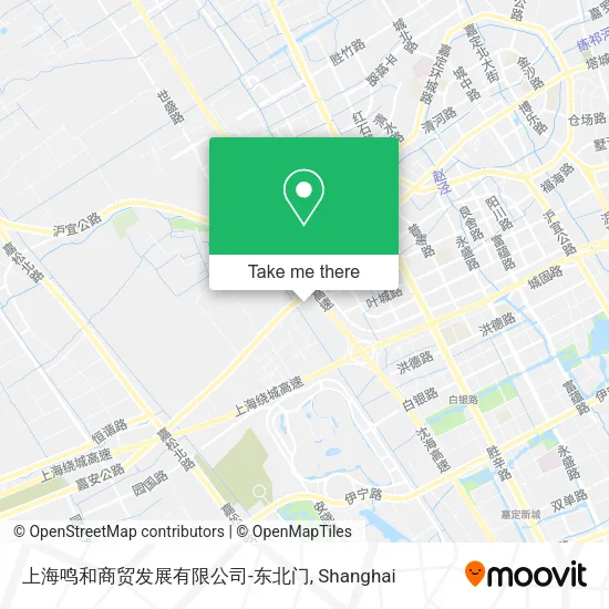 上海鸣和商贸发展有限公司-东北门 map