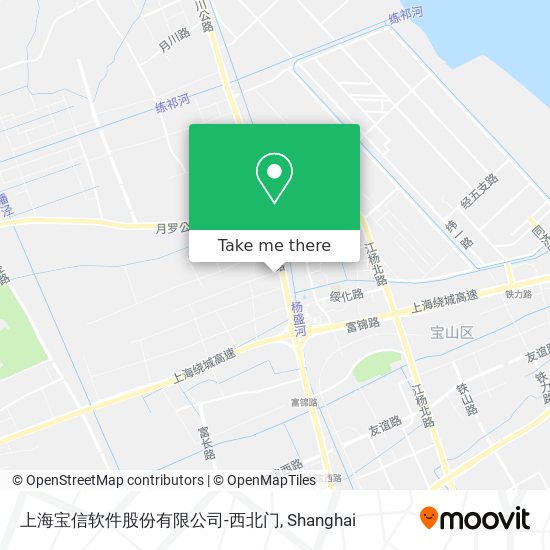上海宝信软件股份有限公司-西北门 map