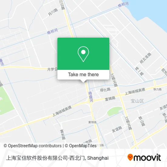 上海宝信软件股份有限公司-西北门 map