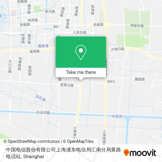 中国电信股份有限公司上海浦东电信局汇南分局黄路电话站 map