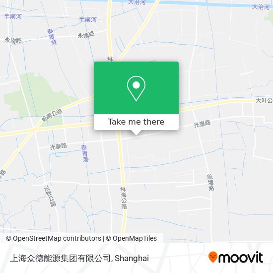 上海众德能源集团有限公司 map