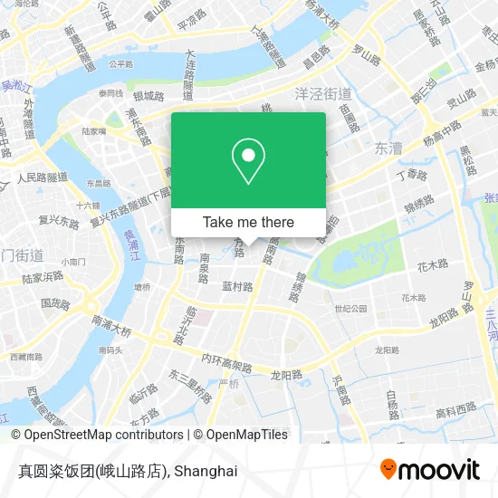 真圆粢饭团(峨山路店) map