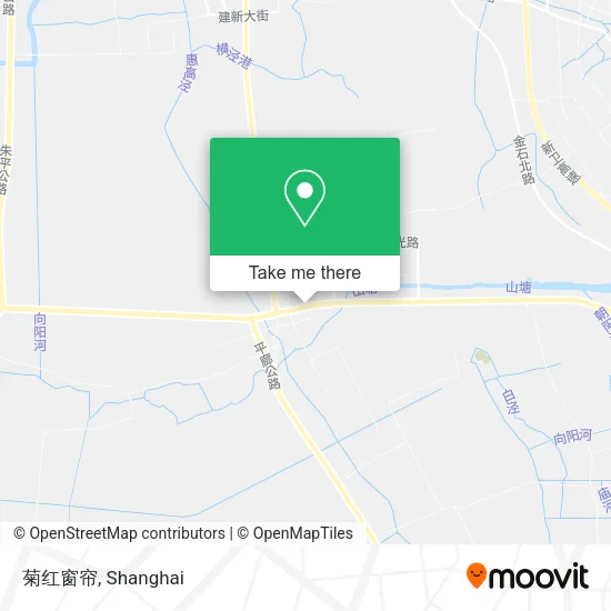 菊红窗帘 map
