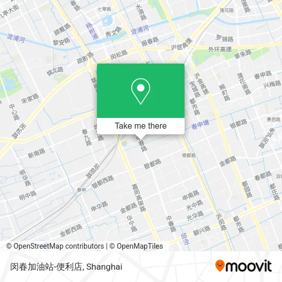 闵春加油站-便利店 map