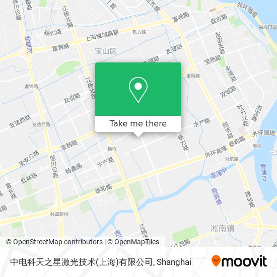 中电科天之星激光技术(上海)有限公司 map