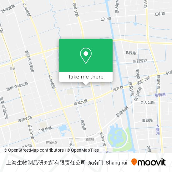 上海生物制品研究所有限责任公司-东南门 map