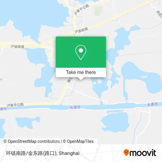 环镇南路/金东路(路口) map
