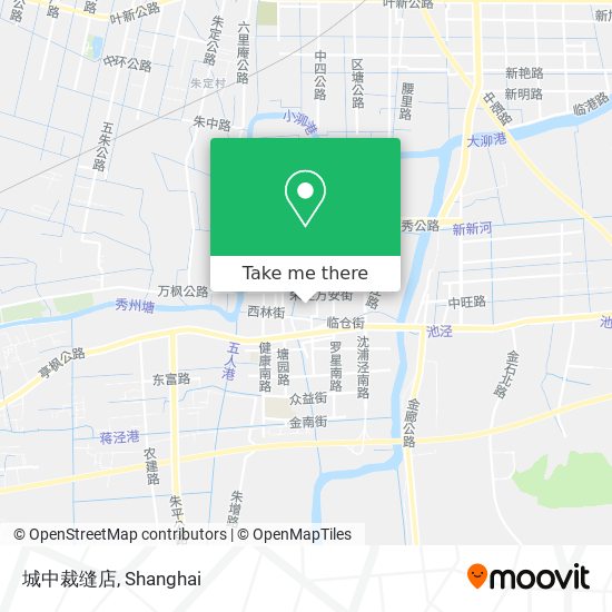 城中裁缝店 map