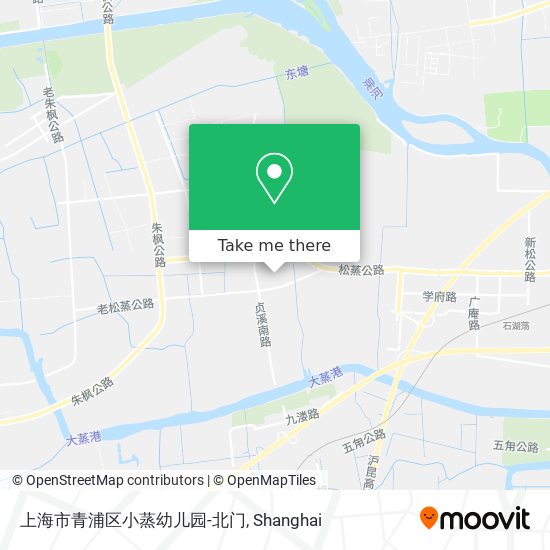上海市青浦区小蒸幼儿园-北门 map