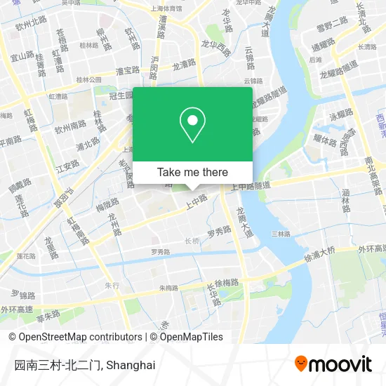 园南三村-北二门 map