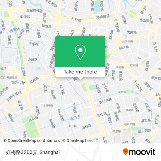 虹梅路3200弄 map