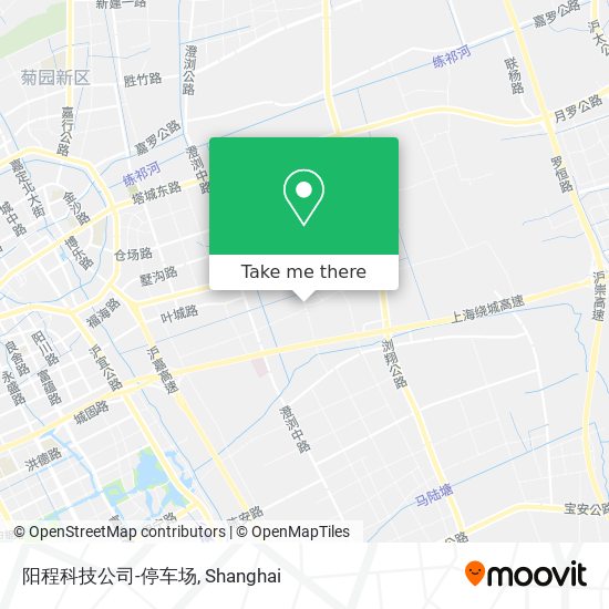 阳程科技公司-停车场 map