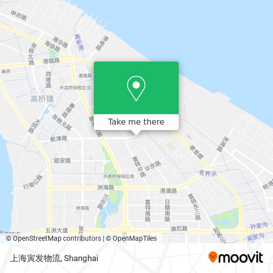 上海寅发物流 map