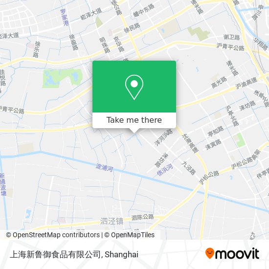 上海新鲁御食品有限公司 map