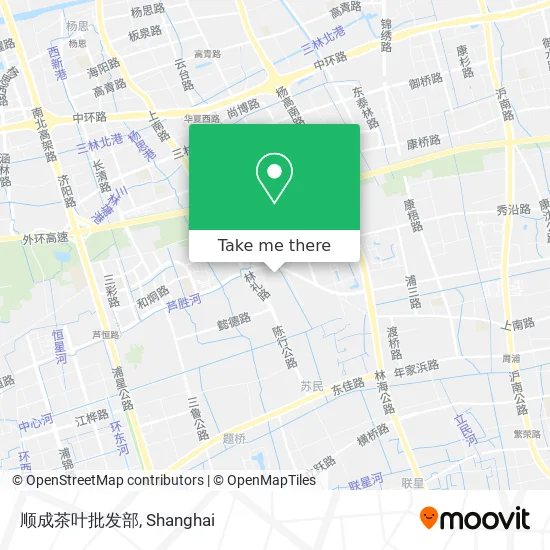 顺成茶叶批发部 map
