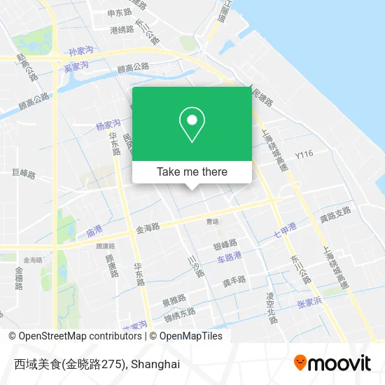 西域美食(金晓路275) map