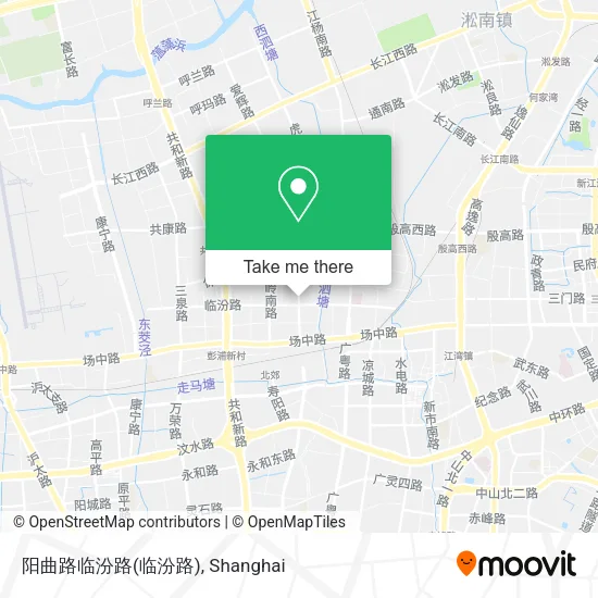 阳曲路临汾路 map