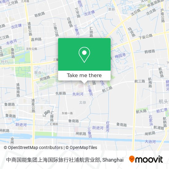 中商国能集团上海国际旅行社浦航营业部 map