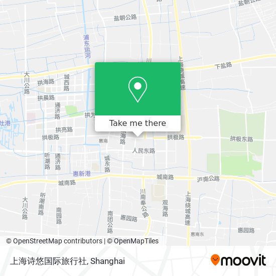 上海诗悠国际旅行社 map