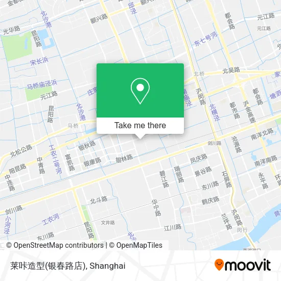 莱咔造型(银春路店) map